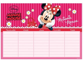 Plan lekcji Minnie (25szt) DERFORM
