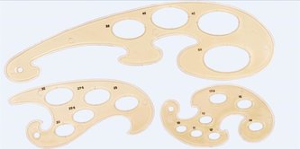 Zestaw krzywików 3 sztuki GRAND