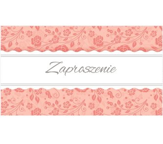 Zaproszenia Style nr 07 (opakowanie 10 szt)