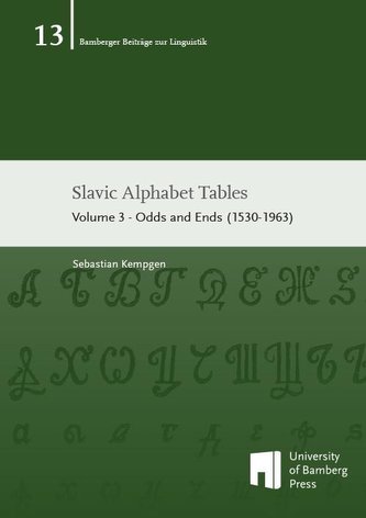 Slavic Alphabet Tables 3