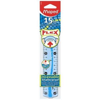 Linijka Flex niełamliwa 15cm dwustronna bls MAPED