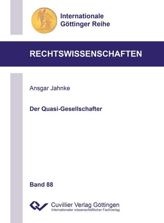Der Quasi-Gesellschafter (Band 8