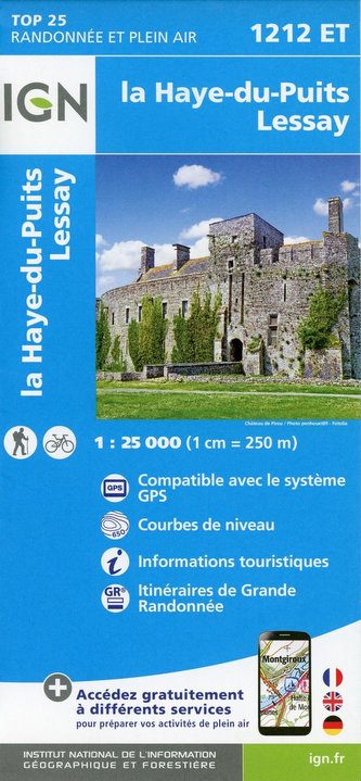 La Haye-du-Puits.Lessay 1 : 25 000