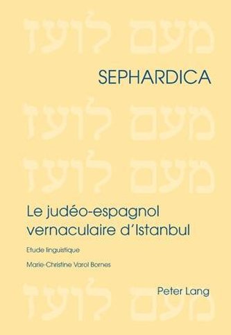 Le judéo-espagnol vernaculaire d'Istanbul