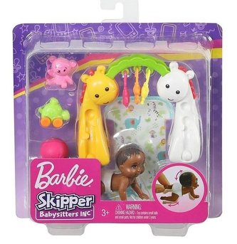 Barbie Lalka dziecko + akcesoria GHV85