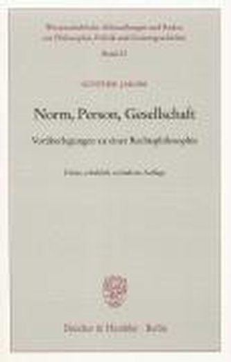 Norm, Person, Gesellschaft.