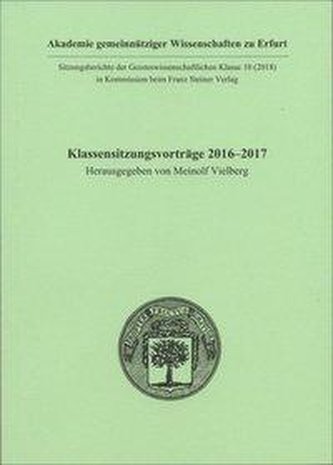 Klassensitzungsvorträge 2016-2017