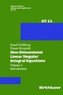 One-Dimensional Linear Singular Integral Equations