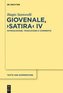 Giovenale, \"Satira\" IV