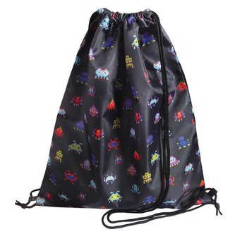 Worek na buty granatowy Piksele