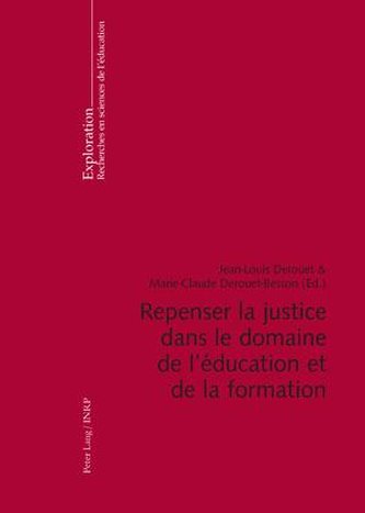 Repenser la justice dans le domaine de l'éducation et de la formation