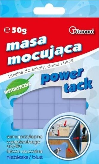 Masa mocująca 50g niebieska