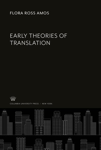 Early Theories of Translation