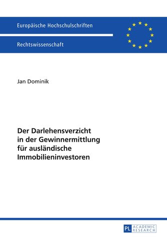 Der Darlehensverzicht in der Gewinnermittlung für ausländische Immobilieninvestoren