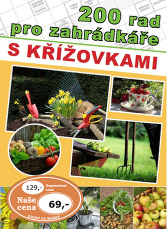200 rad pro zahrádkáře s křížovkami