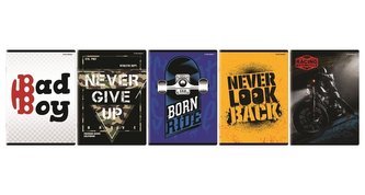 Zeszyt A5/96K kratka Chłopcy (5szt)