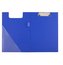 Deska A4 PVC z klipem i okładką niebieska D.RECT