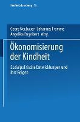 Ökonomisierung der Kindheit