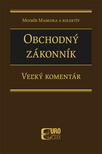 Obchodný zákonník (2. zväzok § 261 - § 775)