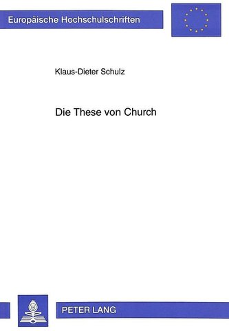 Die These von Church