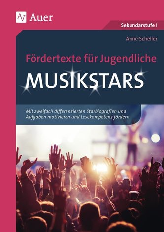 Fördertexte für Jugendliche - Musikstars