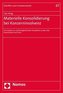 Materielle Konsolidierung bei Konzerninsolvenz