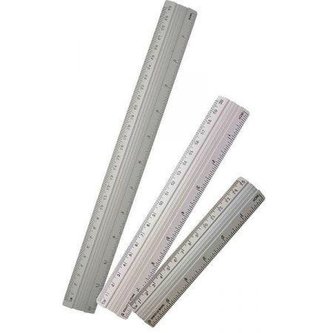 Linijka aluminiowa 20cm NOSTER