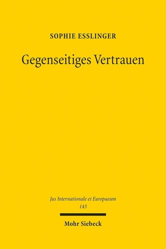 Gegenseitiges Vertrauen