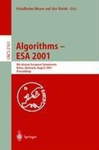 Algorithms. ESA 2001