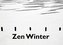 Zen Winter (Wandkalender 2021 DIN A4 quer)