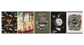 Zeszyt A5/60K gładki Neutral (10szt)