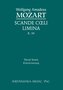 Scande coeli limina, K. 34 - Vocal score