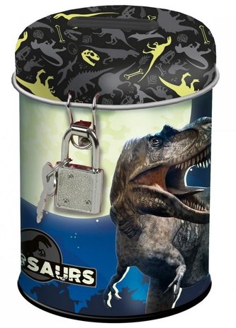 Skarbonka z kłódką Dinozaur 13 DERFORM