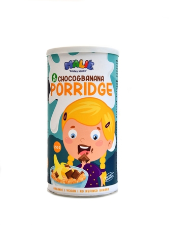 Nutrisslim - Malie Porridge Bio 250g Ovesná kaše Bio - kokos-čokoláda