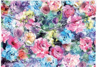 Koperta A4 na napę z nadrukiem Roses