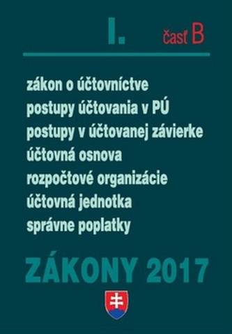 Zákony 2017 I. časť B