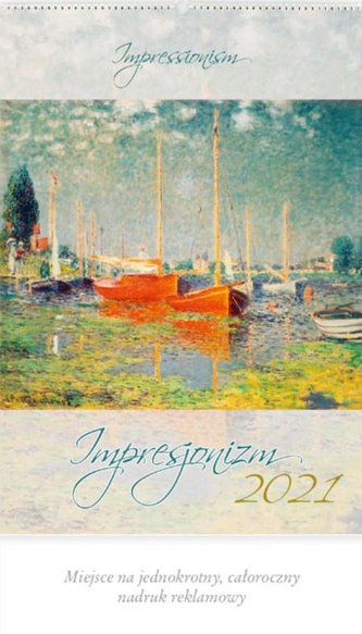 Kalendarz 2021 Reklamowy Impresjonizm RW7