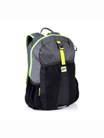 Spokey - HIDDEN PEAK Batoh skládací 18 litrů - šedo-zelený