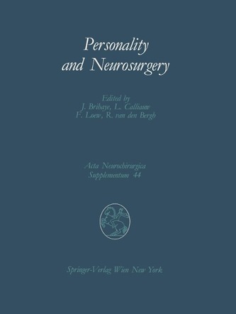 Personality and Neurosurgery