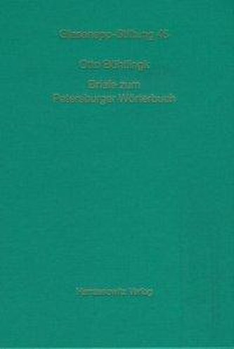 Otto Böhtlingk an Rudolf Roth