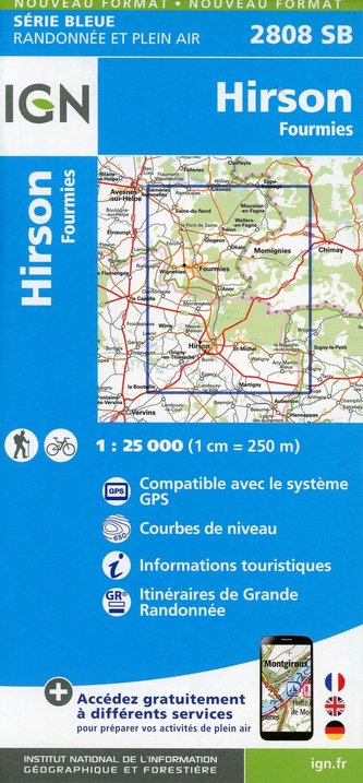 Hirson.Fourmies 1:25 000