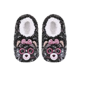 Ty Fashion Kiki - Cekinowe kapcie Kot rozmiar M