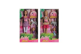 Lalka 30cm z dzieckiem i akcesoriami mix 2 wzory