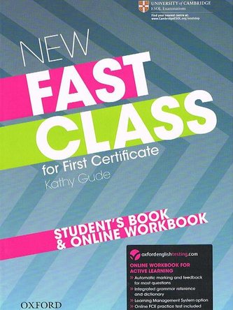 NEW FAST CLASS FOR FIRST CERTIFICATE STUDENTS BOOK&ONLINE WORKBOOK