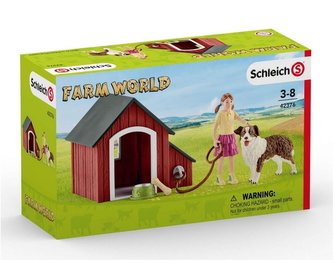 Zestaw - Buda dla psa z akcesoriami