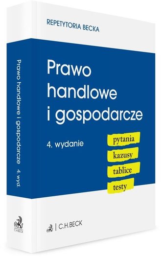 Prawo handlowe i gospodarcze... w.4