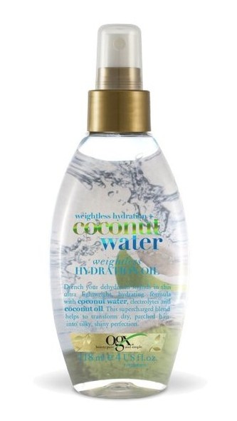 OGX Hydratační olej na vlasy kokosová voda 118 ml