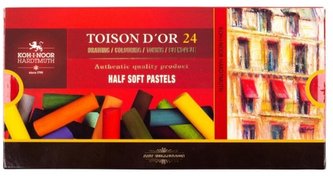 Pastele suche połówki 8544 Toison D'or 24 kolory