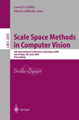 Scale Space Methods in Computer Vision