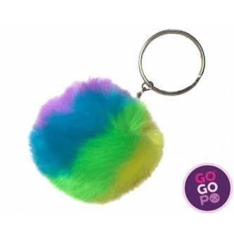 GoGoPo - Breloczek pompon neon